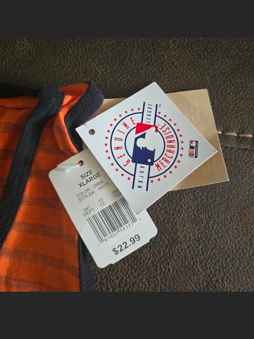 MLB Campus Lifestyle Baltimore Orioles Women's Tank Top Size XL (FLAW) - Picture 7 of 7